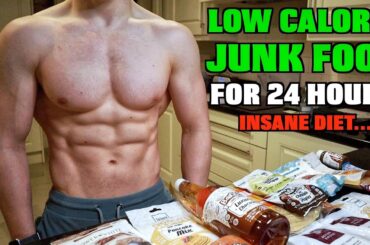 I Only Ate LOW-CALORIE Foods for 24 HOURS | JUNK FOOD for Weight Loss