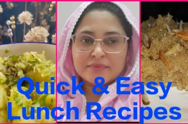 Quick & Easy Lunch Recipes | 5 mins Healthy Lunch Recipe | Lunch me kya Banaye | farheen Vlogs
