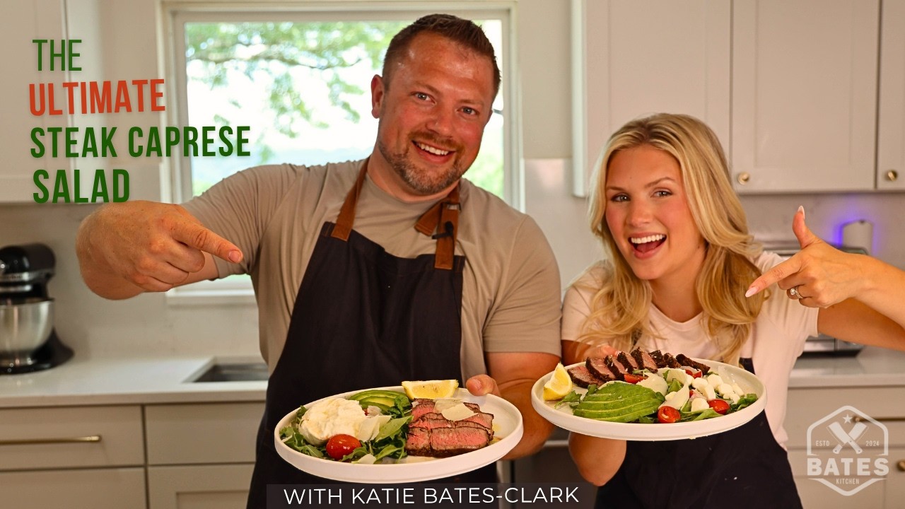 The Ultimate Steak Caprese Salad | Quick and Easy, Healthy Meal with Katie Bates-Clark The Ultimate Steak Caprese Salad | Quick and Easy, Healthy Meal with Katie Bates-Clark