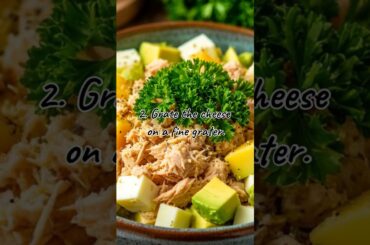 Tuna and avocado salad #food #healthyfood #salad #cooking #yummy