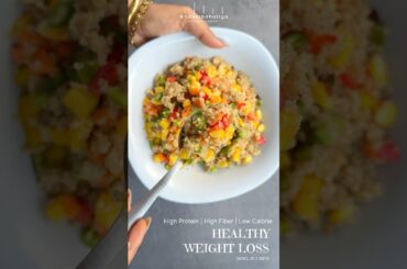 Easy Lunch for Weight Loss! | Just 350 Calories #healthylifestyle #weightloss