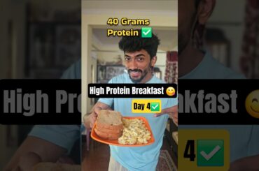 Easy High Protein Breakfast Ideas Day 4 #shorts #telugu #teluguvlog #vlog #hyderabad #protein