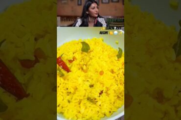 Shruti Haasan's Favourite Lemon Rice #recipe #food #cooking #funny #trending #viral #shorts #rice