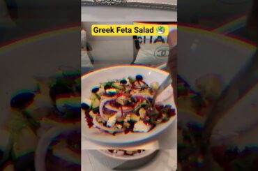 Easy Greek Feta Salad Anyone Can Make!