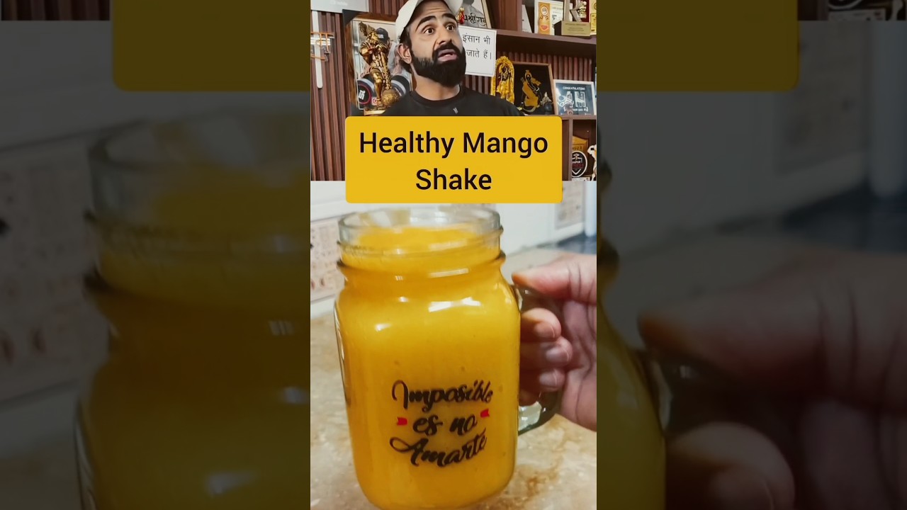 Healthy Mango Shake Recipe by Nitesh Soni #food #mangoshake #shorts Healthy Mango Shake Recipe by Nitesh Soni #food #mangoshake #shorts