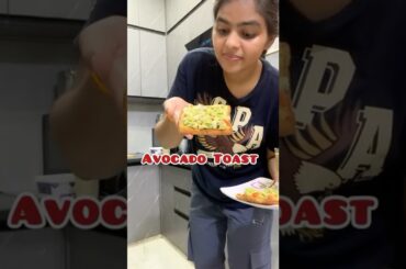 Pehli baar try kra Avocado toast!#shorts #ytshorts