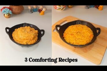 3 comfort Food Recipes - Healthy Lunch & Dinner Recipes