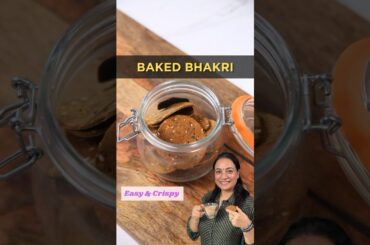 Crispy Baked Bhakri | Healthy Snacks | Gujarati Recipe