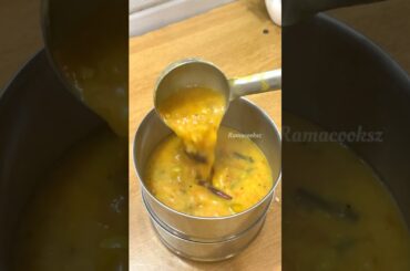 Lunch Recipe: Rice and Dal kulambu | bat Appalam #shortsfeed #lunchideas #lunchbox