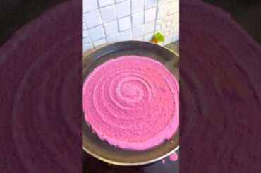 Oats Beetroot Dosa Recipe | #shorts #healthy #dosa #dosarecipe #healthyrecipes #youtubeshorts #viral