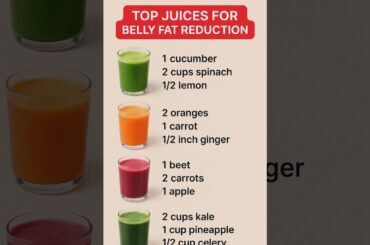 WORLD HEALTH CHART#Juices Reducing stubborn Belly Fat Fast,Healthy Weight Loss Recipe #t14studio