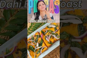 Bharti Singh Dahi Bread Toast Viral Recipe #shorts #bhartisingh  #breadtoast