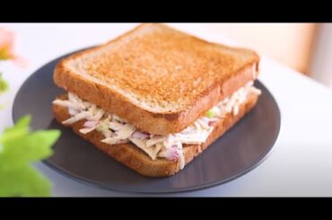Healthy Sandwich Recipes For Weight Loss |How To Make a  chicken with cucumber Sandwich |#shorts
