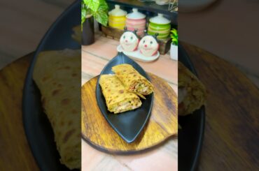 Aaj ka breakfast healthy protein rich wrap recipe #shorts #foodforfoodies