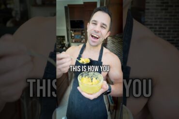 High Protein Mango Icecream