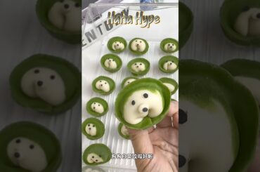 Spinach Buns with Meat Filling  Healthy & Cute Snack Idea for Moms. #HealthySnacks #MomLife #shorts