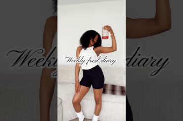 weekly food diary for energy + HEALTHY gut #fulldayofeating #whatieatinaday #fooddiary #guthealth