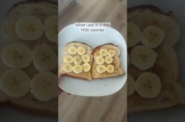 What I eat in a day in a calorie deficit - 1400 calories #whatieatinaday #caloriedeficit #food