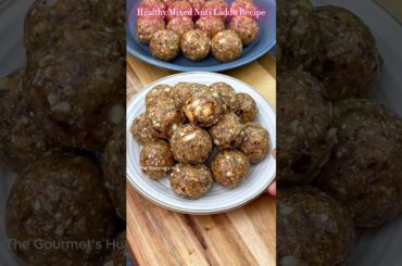 I Tried Making Healthy Nut Ladoo and This Happened! #recipe #healthysnacks