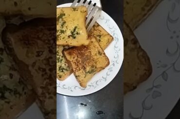 Garlic bread recipe|Simple and Healthy breakfast|Garlic bread without oven