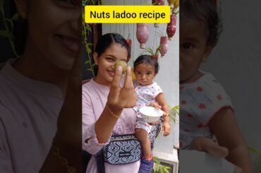 Nuts ladoo for 10 months above baby #recipe #baby #babyfood