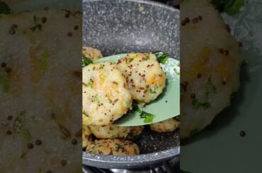 Leftover Rice Cutlets #recipe #food #cooking #healthy #breakfast #suji #snacks #rice  #trending