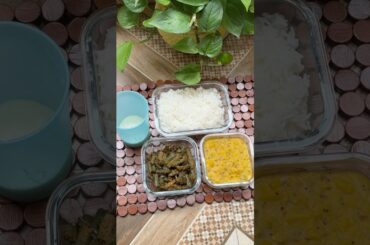 What I Packed in Lunchbox in 30mints #viral#trending#lunchbox#food#lunch#fyp#shorts#beans#mangodal