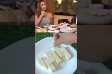 Malaika Arora 's favourite healthy diet recipe Paneer thecha #easyrecipe #shortsfeed #youtubeshorts