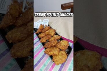 Crispy Potato Snacks Recipe| Evening snack #shorts #recipe #potatosnacks