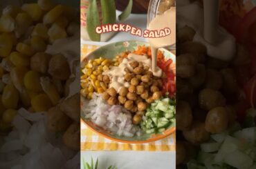 High Protein Chole Salad #recipe #weightloss #healthyfood