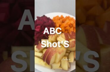 ABC Shot | Skin Glowing Drink #abcjuice #skin #healthy #food #recipe #reel #healthydrink #juice e