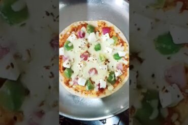 Leftover Roti Pizza Recipe | love #roti #pizza #homemade #healthy #food #recipe #snacks #leftlover
