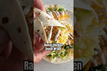 Each one of these healthier snack wraps packs 36 grams of protein!