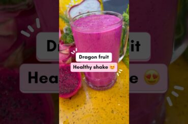 Weight loss recipe || healthy dragon fruit thick shake #shorts @raniskitchen3858