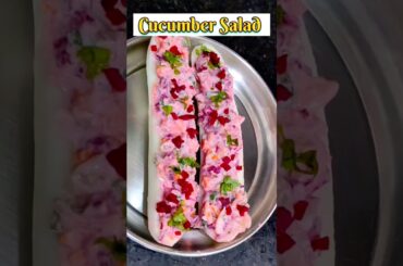 The Ultimate Summer Cucumber Salad #shorts #salad #saladrecipe #healthysalad #healthyrecipes