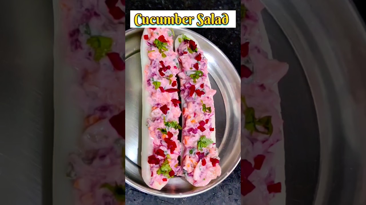 The Ultimate Summer Cucumber Salad #shorts #salad #saladrecipe #healthysalad #healthyrecipes The Ultimate Summer Cucumber Salad #shorts #salad #saladrecipe #healthysalad #healthyrecipes
