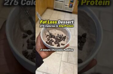 Tasty Low Calorie Dessert to Lose Fat & Build Muscle!