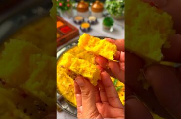 "Protein Packed Moong Daal Dhokla | No Fermentation Instant Snack #dhokla #protein