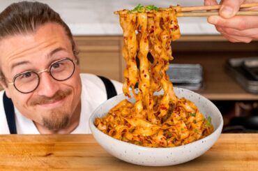 The Easiest Spicy Chili Garlic Noodles (2 Ways)