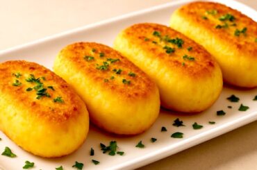 Delicious and healthy dinner recipe from potatoes