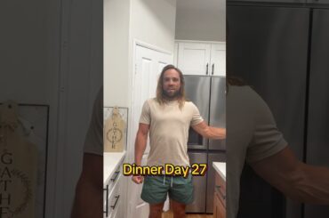 Dinner Day 27 #fitness #fit #fitnessjourney #diet #healthy #dinner #abs
