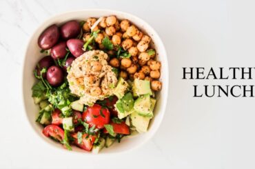 Healthy Lunch Bowls | Mediterranean Diet Recipe