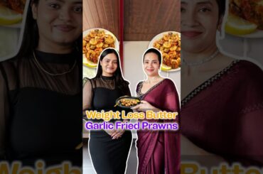 How to Make Fat Loss Butter Garlic Fried Prawns | Shrimp Recipes | Indian Weight Loss Diet by Richa