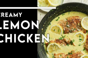 Super Easy CREAMY LEMON CHICKEN - Keto & Low-Carb - CHEF MICHAEL