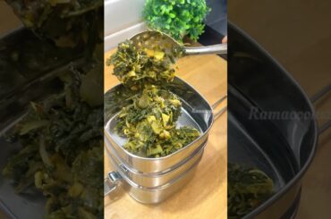 Lunch Recipe: Rice n Masala kulambu n keerai poriyal n chicken grill #shortsfeed #lunchbox