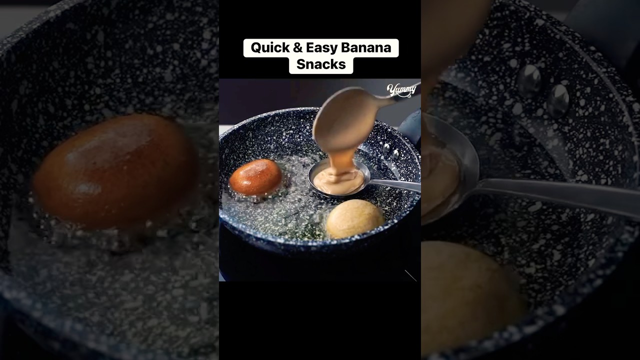 Quick and easy banana snacks #recipe #video #healthyrecipes #exploring #healthysaladrecipes #banana Quick and easy banana snacks #recipe #video #healthyrecipes #exploring #healthysaladrecipes #banana