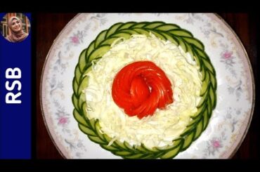 Salad Decor ideas By Rizq with Sumera Butt|impressive|healthy