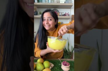 Mango Bhapa Doi with just 3 Simple Ingredients. No Oven, No eggs. Quick Steamed Indian Mithai