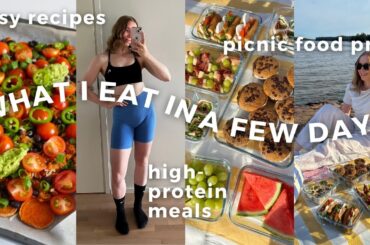 What I Eat in a Few Days *Realistic | Easy, Healthy & High protein Recipes