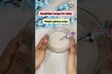 8+ month baby healthy roti recipe | easy breakfast recipe #shorts #trending
